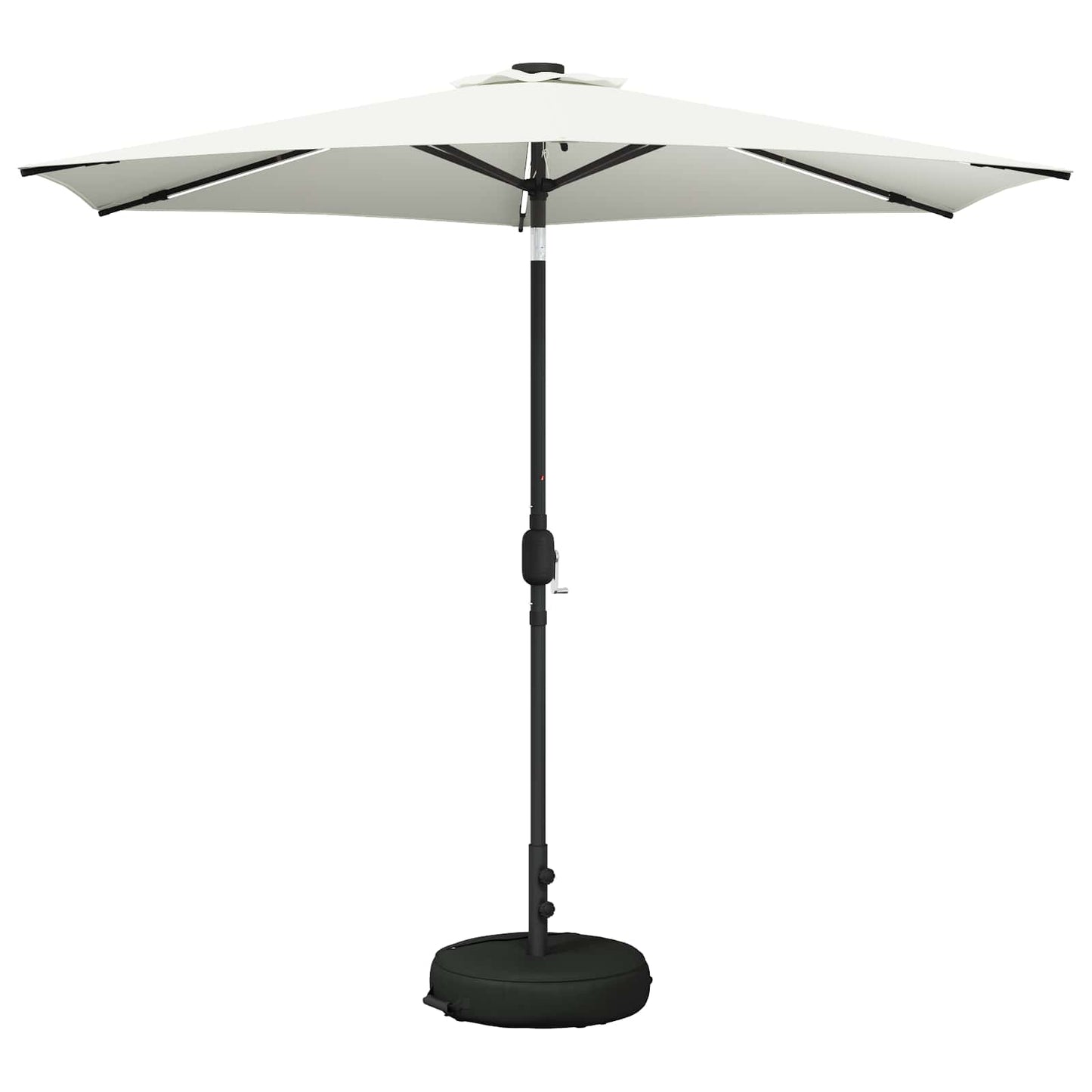 Tuin Parasol met LED Verlichting 270 x 270 cm Polyester