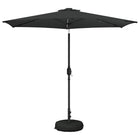 Tuinparasol 270x270 cm antraciet met LED