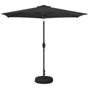 Tuinparasol 270x270 cm antraciet met LED