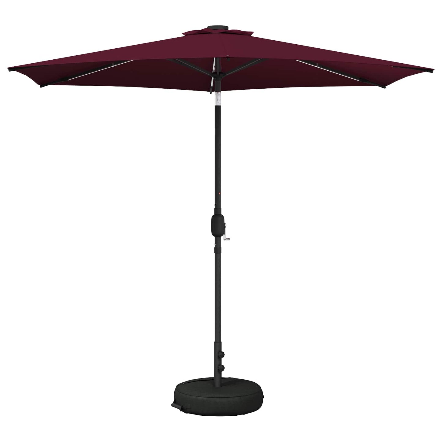Tuin Parasol met LED Verlichting 270 x 270 cm Polyester