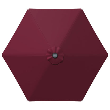 Tuin Parasol met LED Verlichting 270 x 270 cm Polyester
