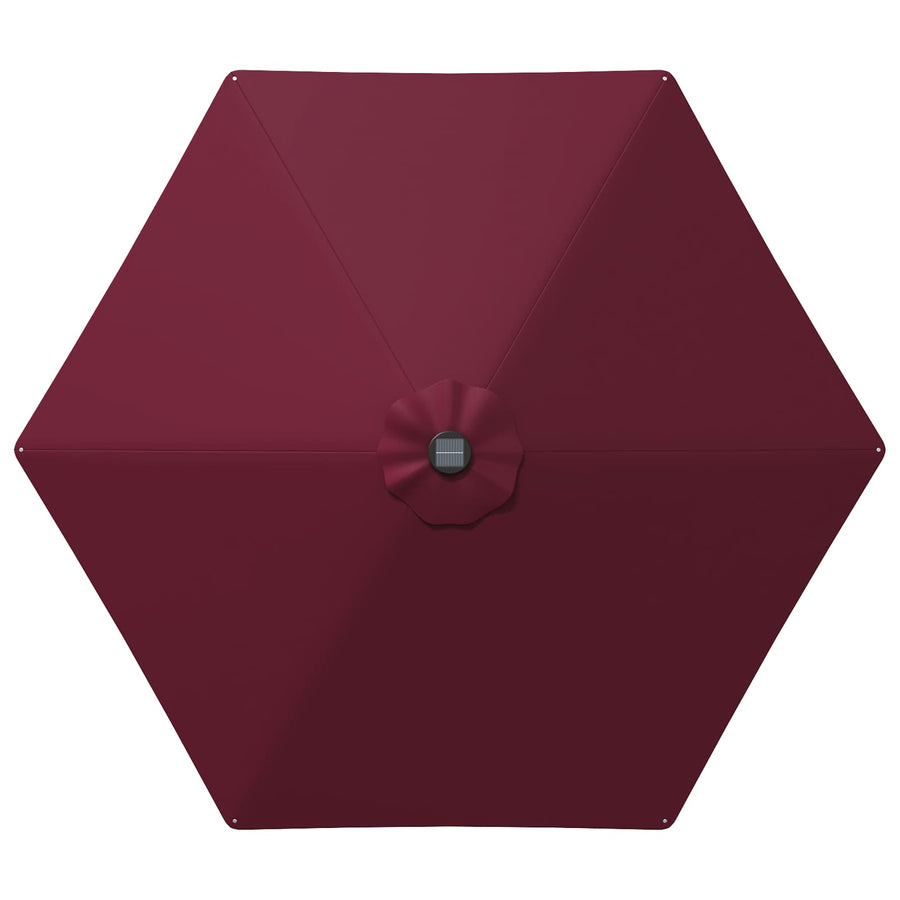 Tuin Parasol met LED Verlichting 270 x 270 cm Polyester