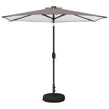 Tuin Parasol met LED Verlichting 270 x 270 cm Polyester