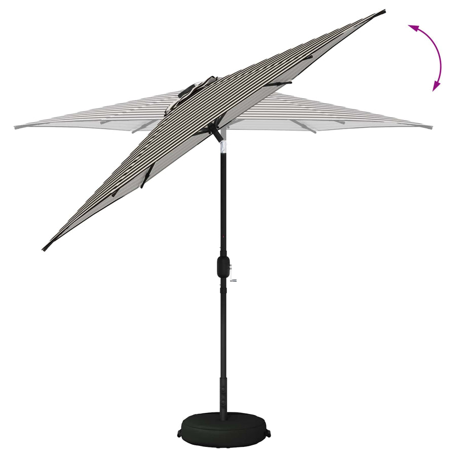 Tuin Parasol met LED Verlichting 270 x 270 cm Polyester