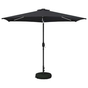 Tuinparasol 300x300 cm antraciet met LED