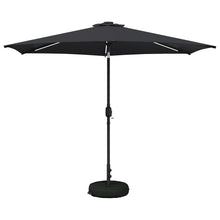 Tuin Parasol met LED Verlichting 300 x 300 cm Polyester