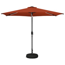 Tuin Parasol met LED Verlichting 300 x 300 cm Polyester