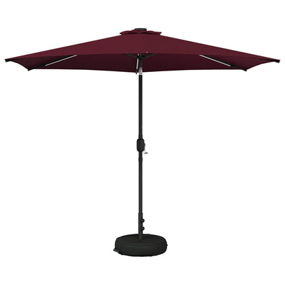 Tuin Parasol met LED Verlichting 300 x 300 cm Polyester