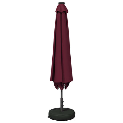 Tuin Parasol met LED Verlichting 300 x 300 cm Polyester