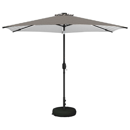 Tuin Parasol met LED Verlichting 300 x 300 cm Polyester