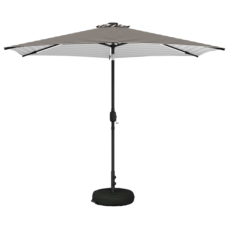 Tuin Parasol met LED Verlichting 300 x 300 cm Polyester