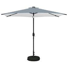 Tuin Parasol met LED Verlichting 300 x 300 cm Polyester