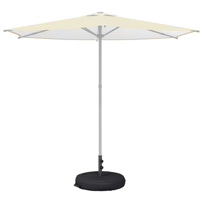Patio Parasolvoet 50 x 50 cm Staal Zwart