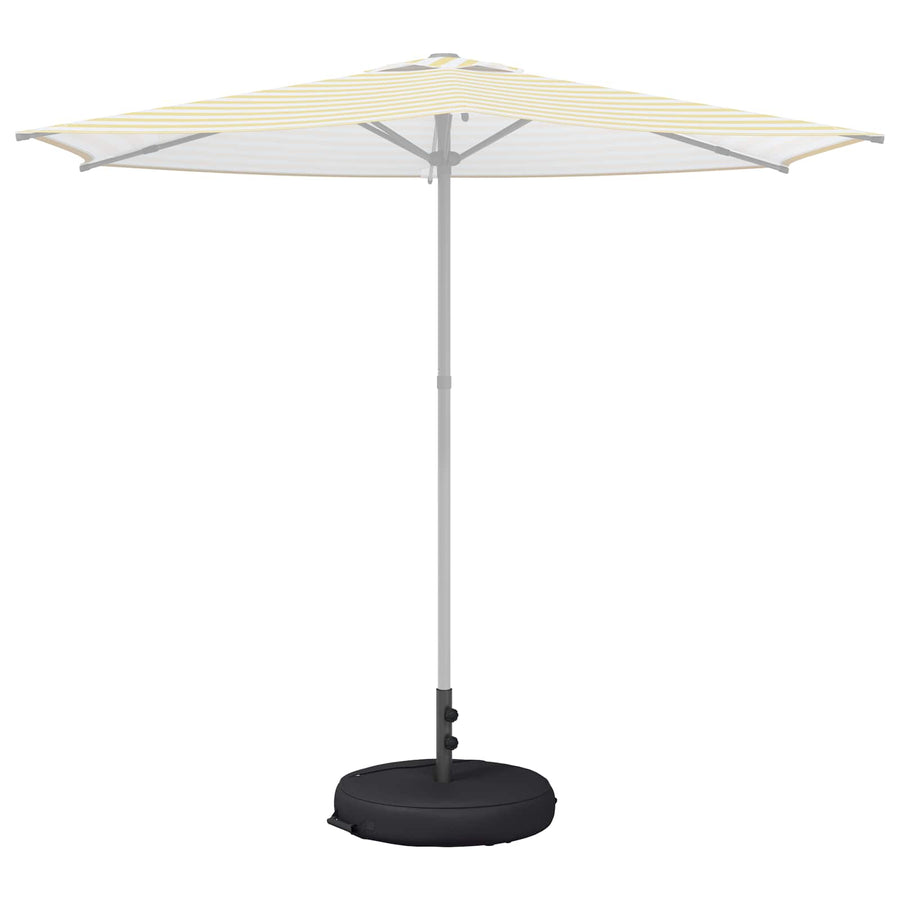Patio Parasolvoet 50 x 50 cm Staal Zwart