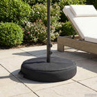 Parasolvoet 65x65x40 cm staal zwart