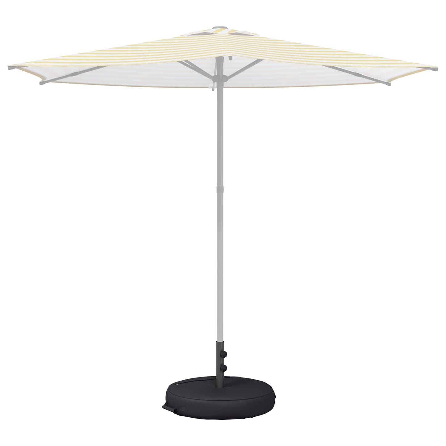 Patio Parasolvoet 60 x 60 cm Staal Zwart
