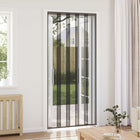 Deurhor 80x210 cm zwart polyester