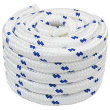 Boottouw 50 m 3 Wit en Blauw PP