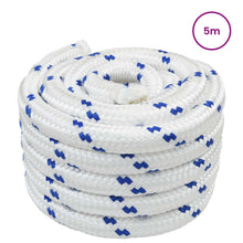 Boottouw 5 m 5 Wit en Blauw PP