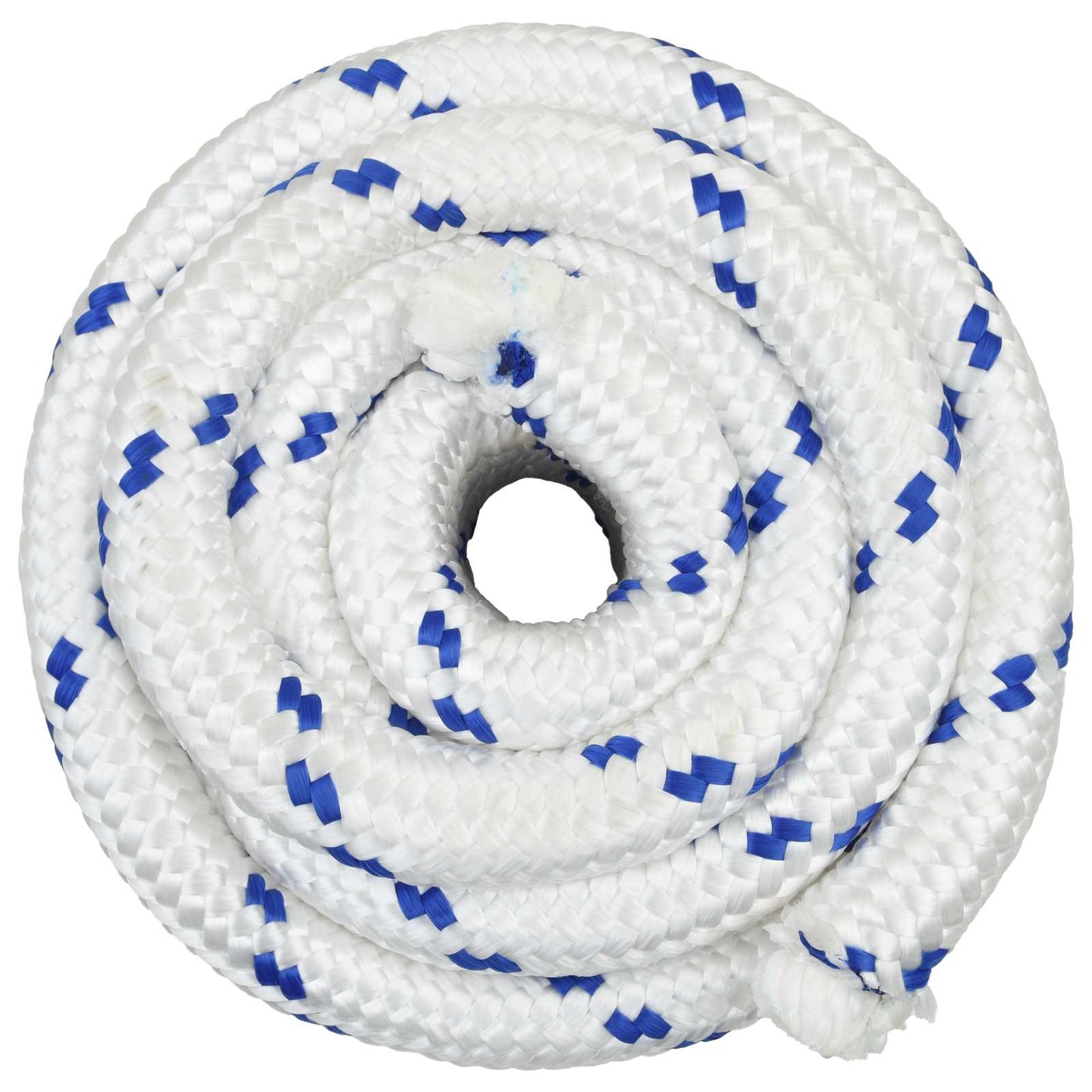 Boottouw 25 m 5 Wit en Blauw PP