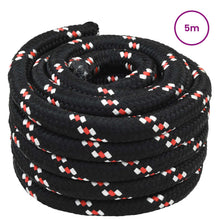 Boottouw 5 m 5 Zwart en Rood PP