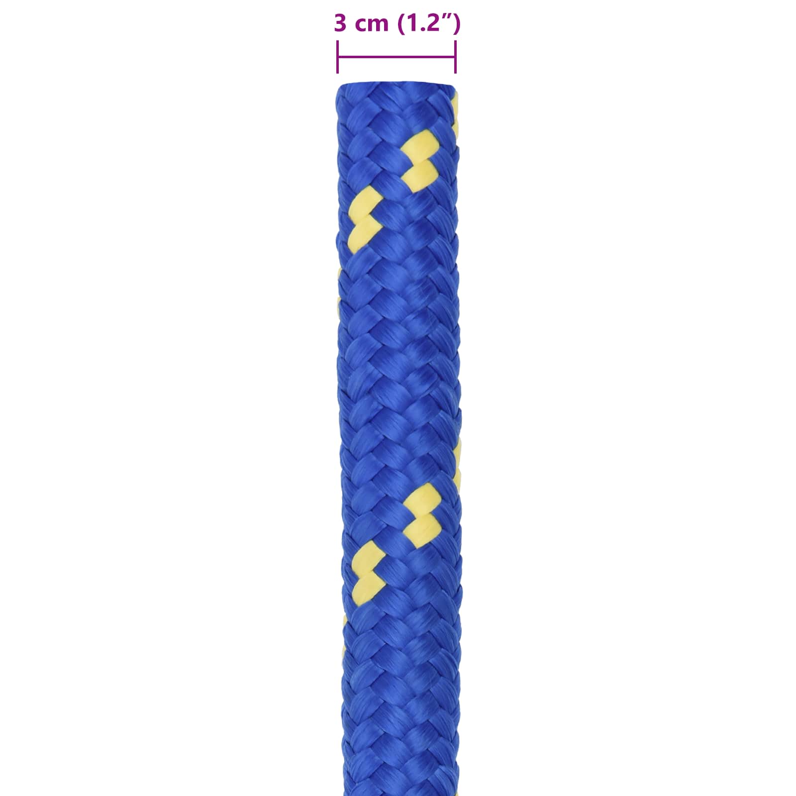 Boottouw Blauw PP