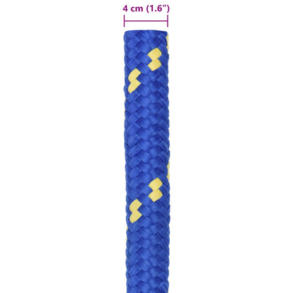 Boottouw 25 m 4 Blauw PP