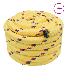 Boottouw 5 mm 25 m Geel