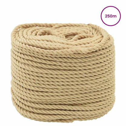 Boottouw 250 m 0.6 Naturel PP