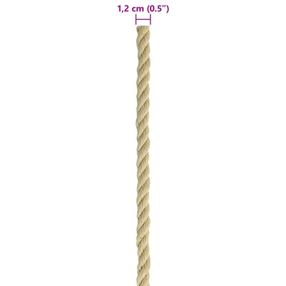 Boottouw 50 m 1.2 Naturel PP