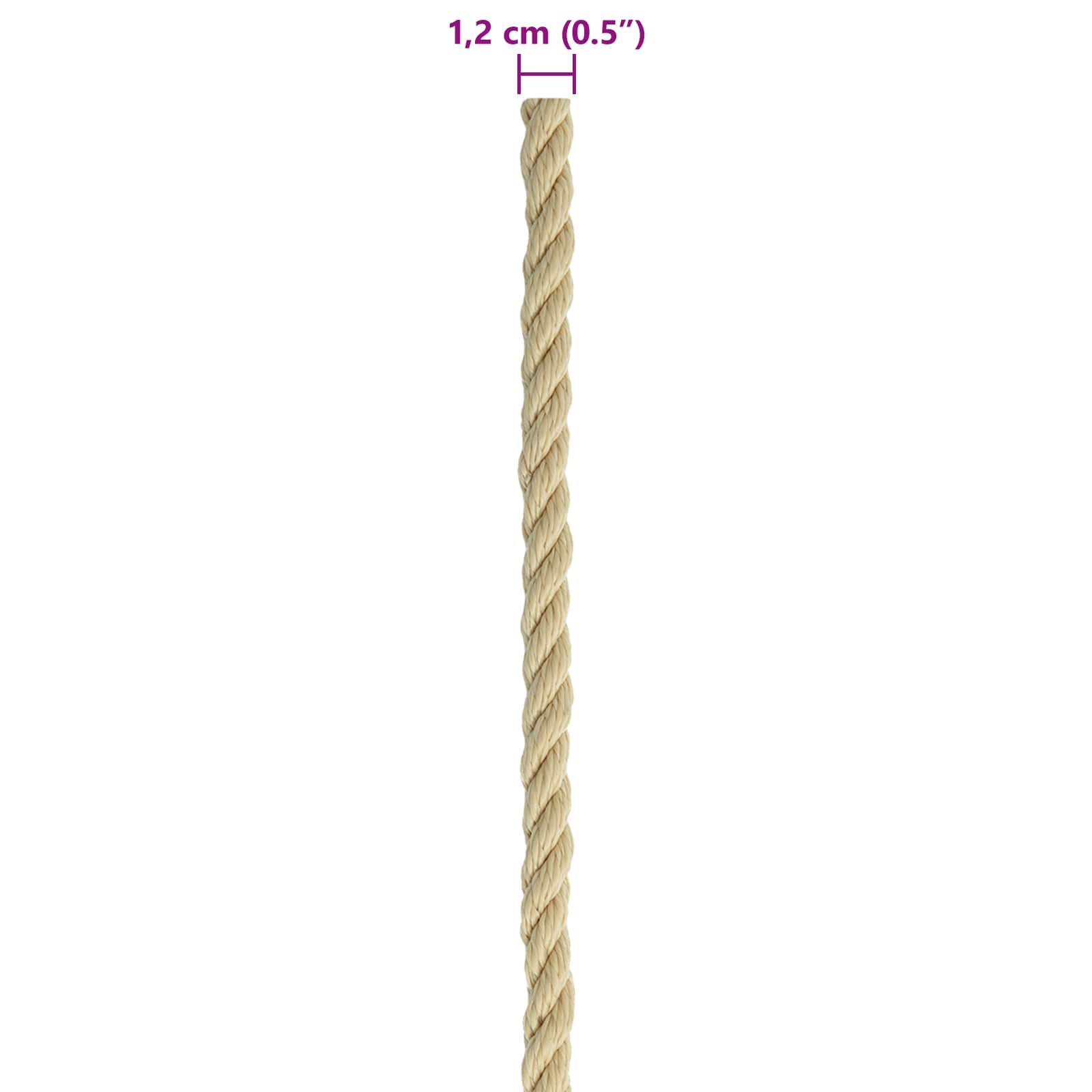 Boottouw 250 m 1.2 Naturel PP