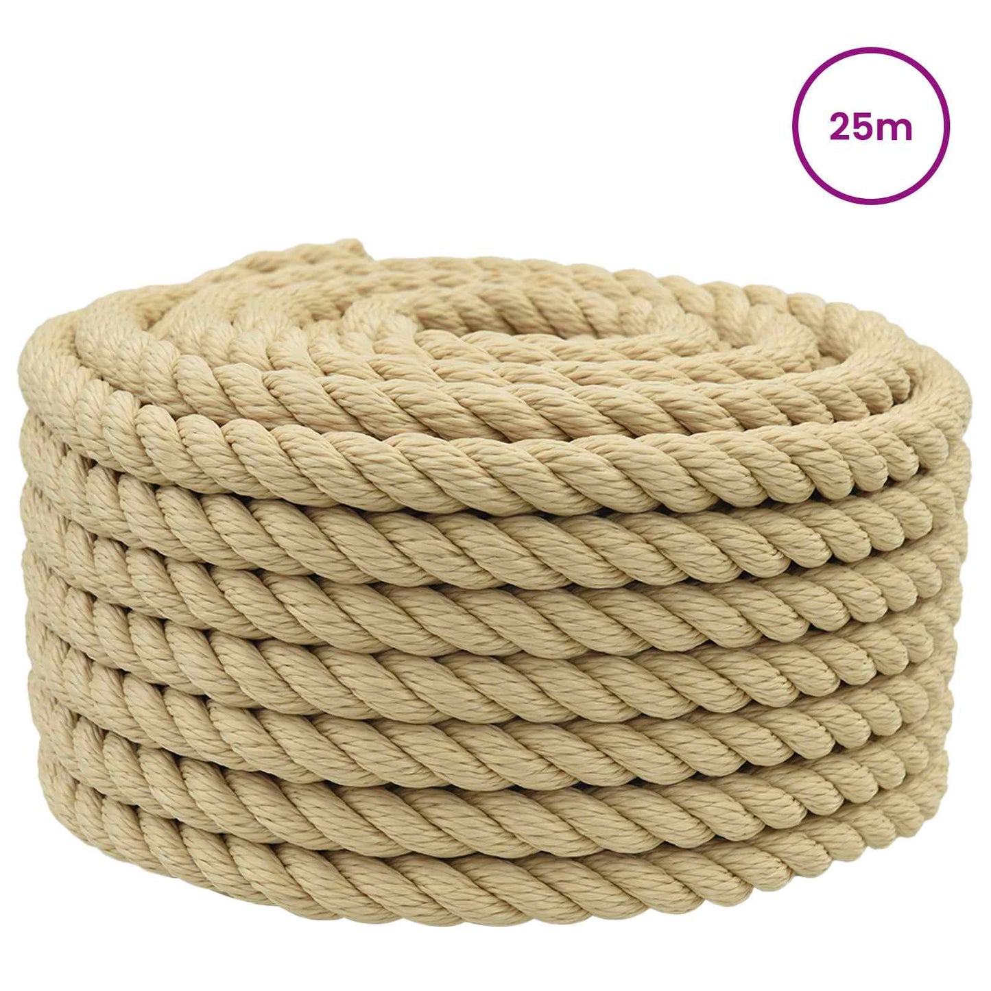 Boottouw 25 m 1.8 Naturel PP