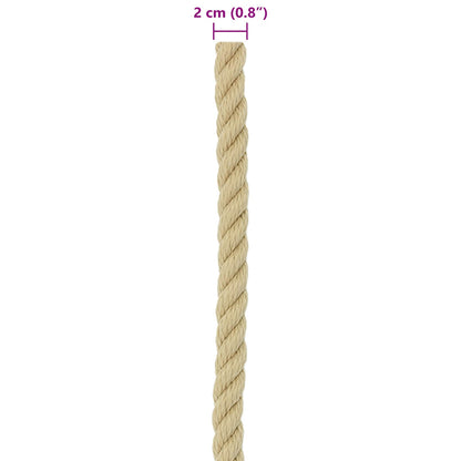 Boottouw 100 m 2 Naturel PP