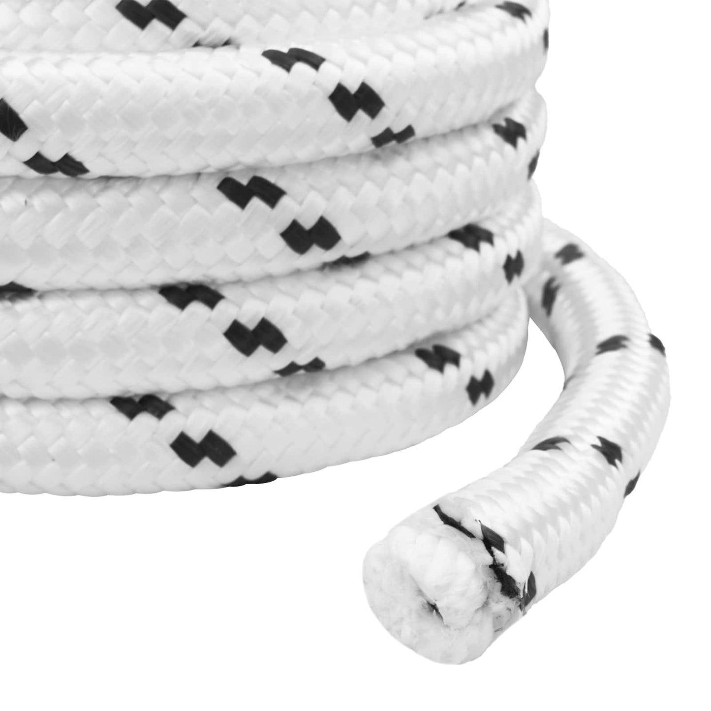 Boottouw Wit 50 m Polyester