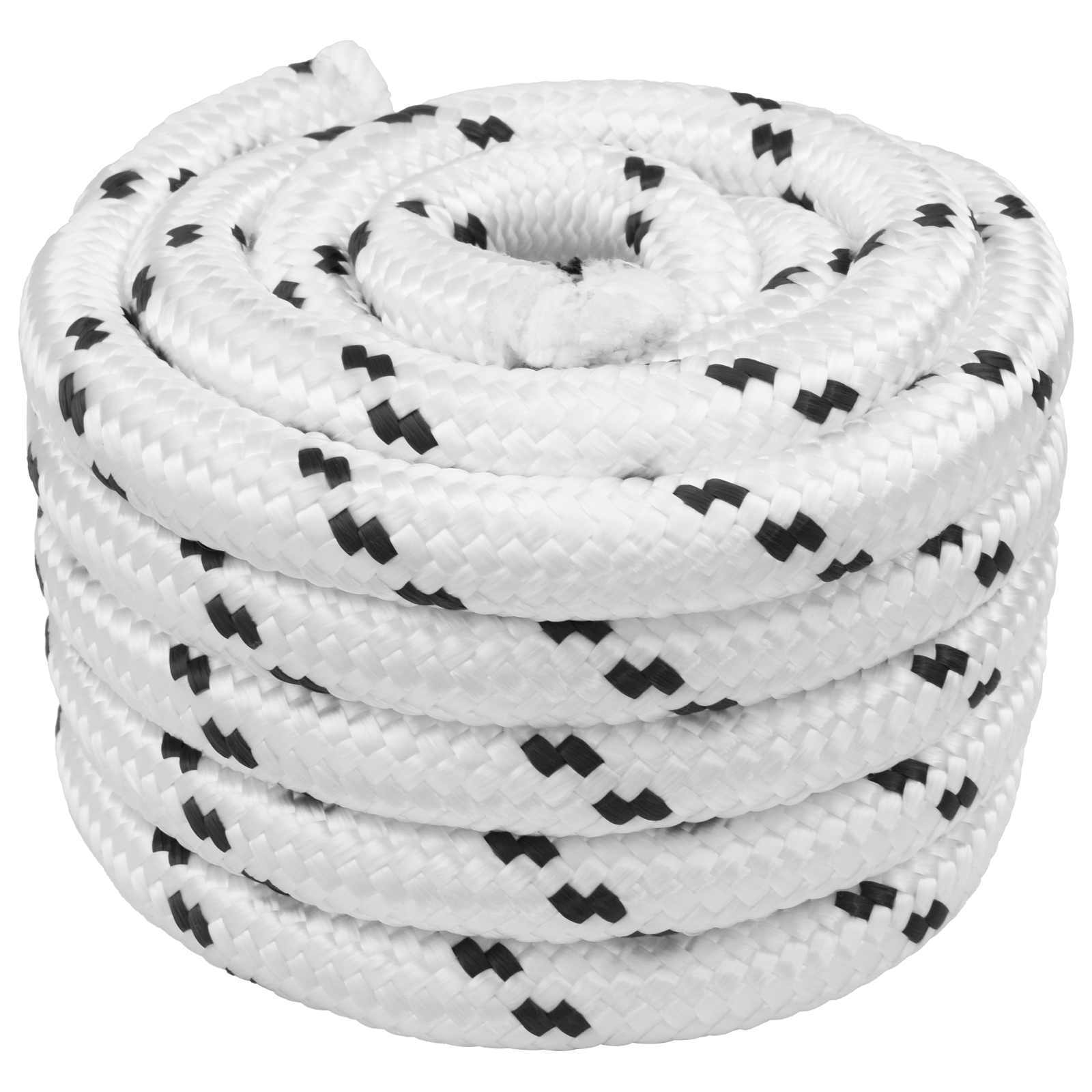 Boottouw Wit 50 m Polyester