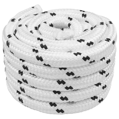 Boottouw Wit 50 m Polyester