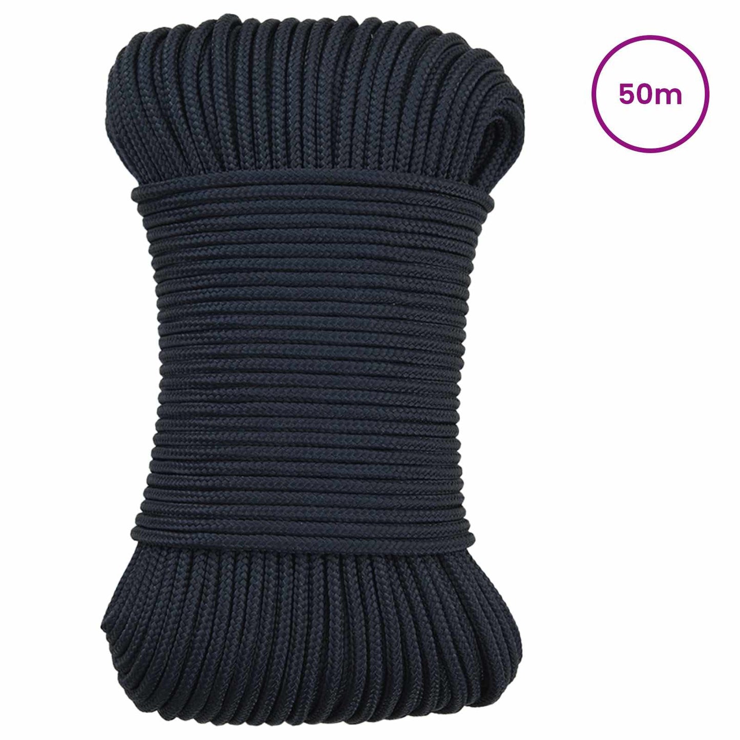 Boottouw Koninklijk Blauw 50 m Polyester