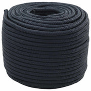 Boottouw 50 m polyester koninklijk blauw 0.6 mm
