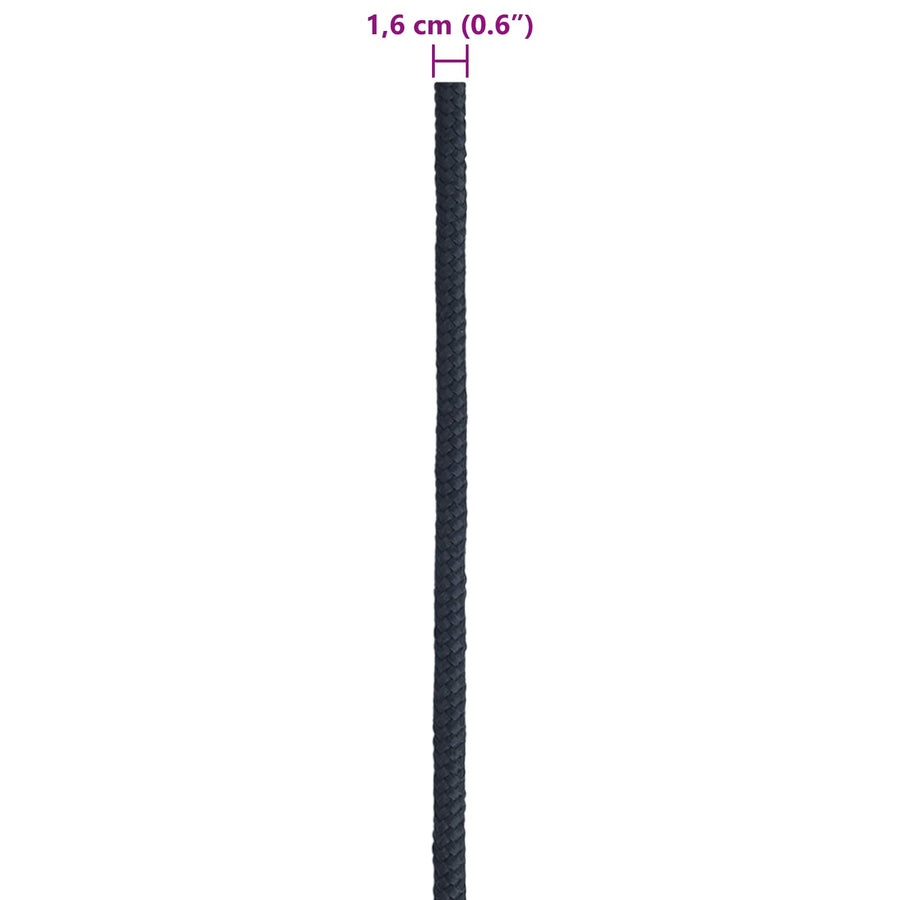 Boottouw Koninklijk Blauw 100 m Polyester