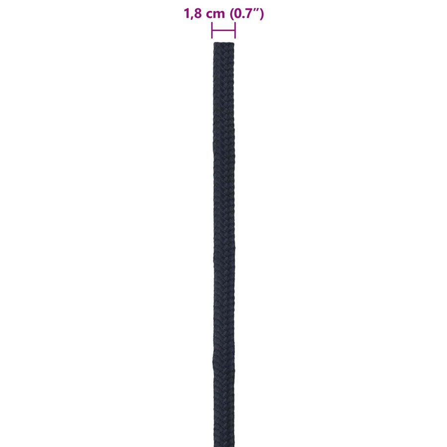 Boottouw Koninklijk Blauw 100 m Polyester