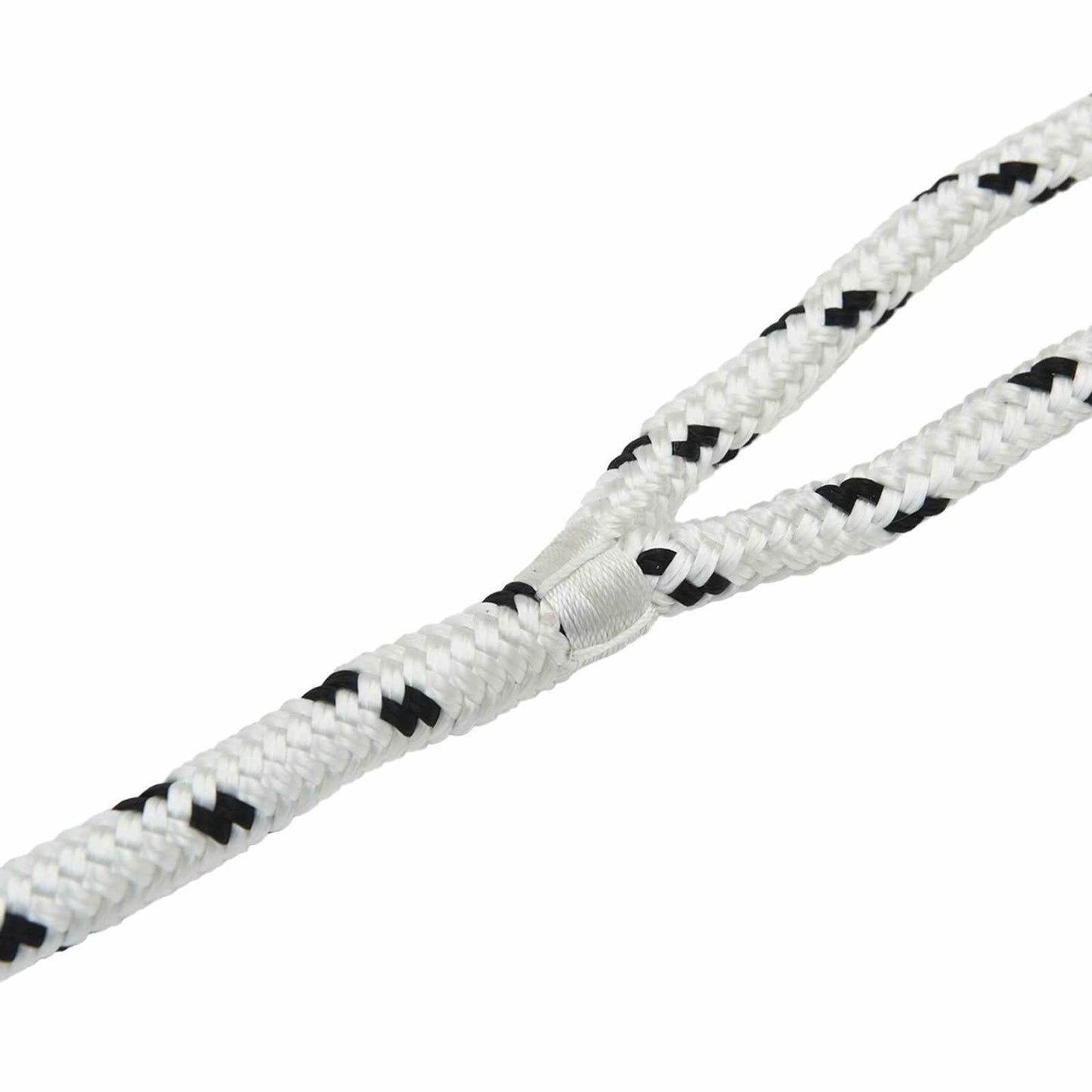 Boottouw 6 m 1 Wit en zwart Polyester
