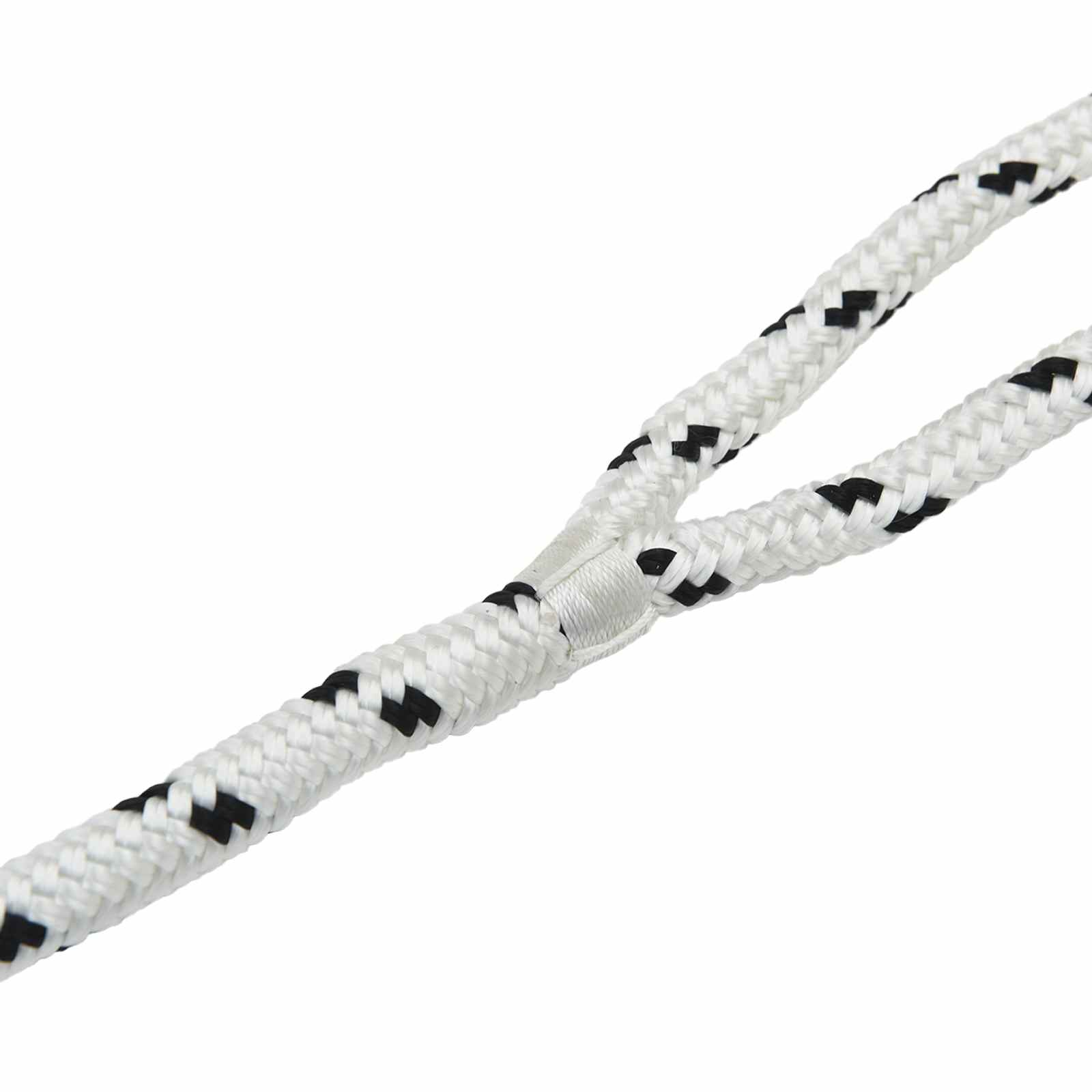 Boottouw 12 m 1 Wit en zwart Polyester