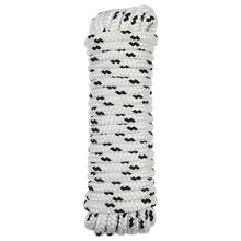 Boottouw 9 m 1.6 Wit en zwart Polyester