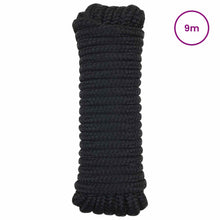 Boottouw 9 m 1 Zwart Polyester