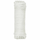 Boottouw 12 m 1,2 cm wit polyester