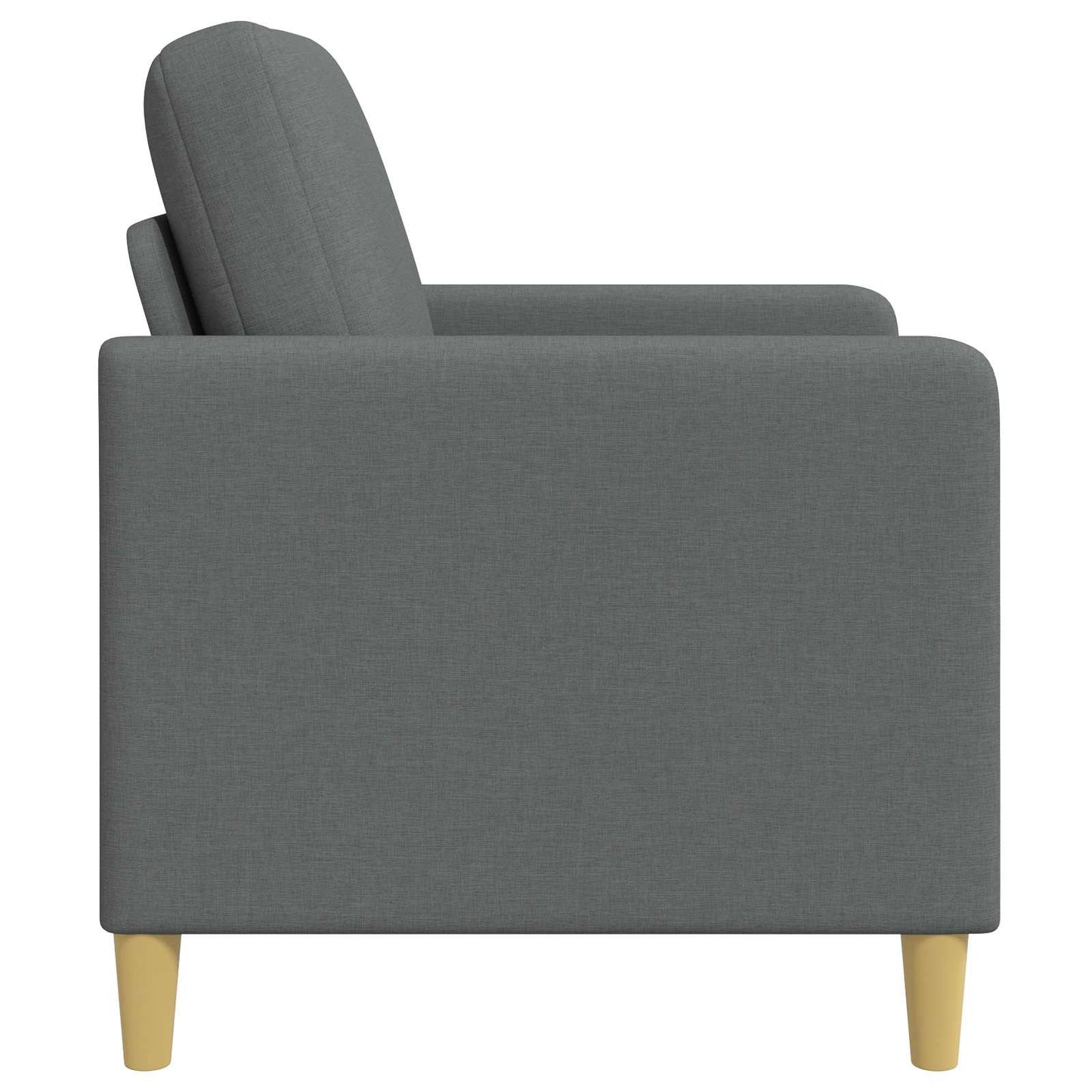 Bank met opslag Donkergrijs 72 x 78 x 87 cm Polyester