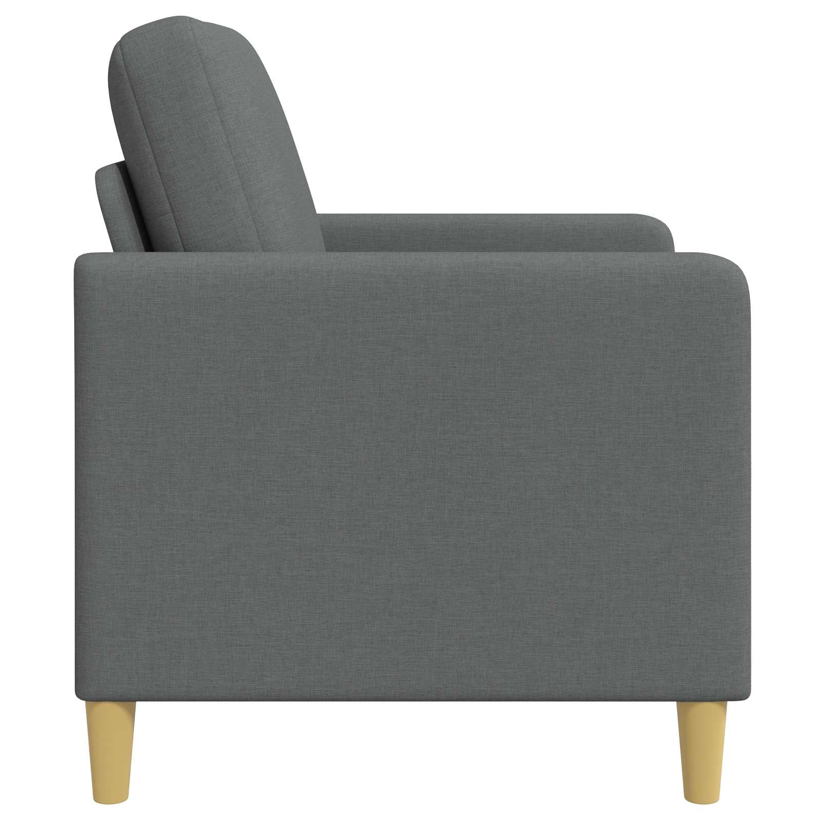 Bank met opslag Donkergrijs 72 x 78 x 87 cm Polyester