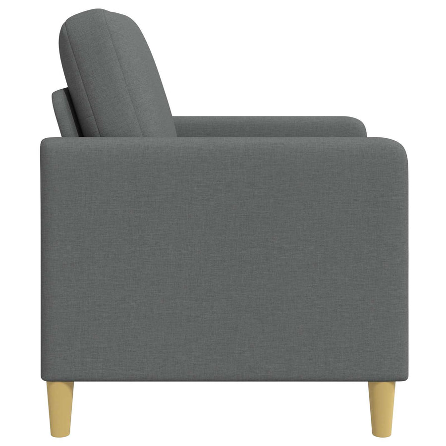 Bank met opslag Donkergrijs 72 x 78 x 87 cm Polyester
