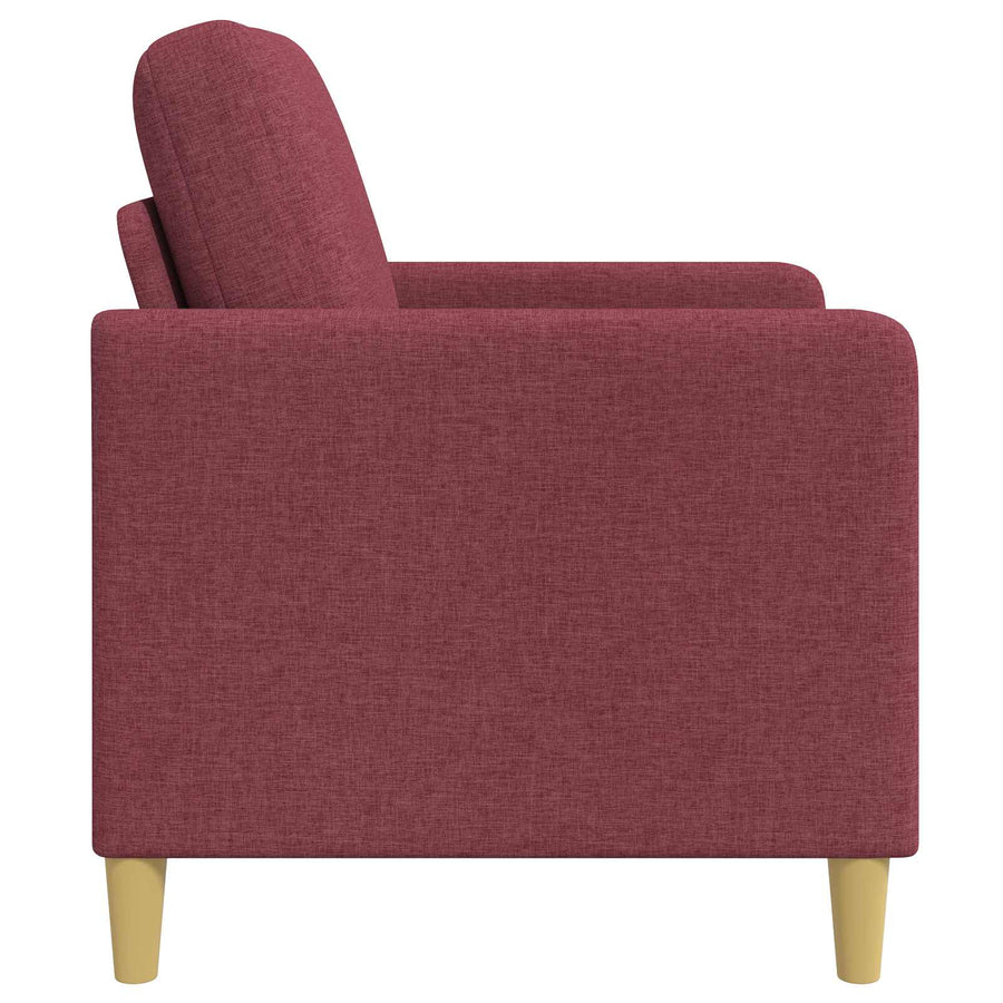 Bank met opslag Wijnrood 72 x 78 x 87 cm Polyester