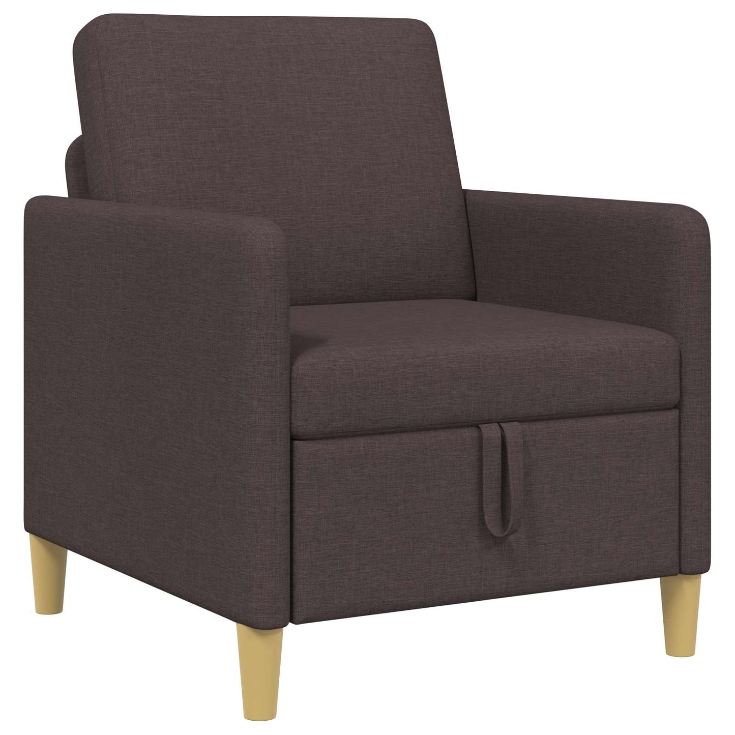 Bank met opslag Donkerbruin 72 x 78 x 87 cm Polyester